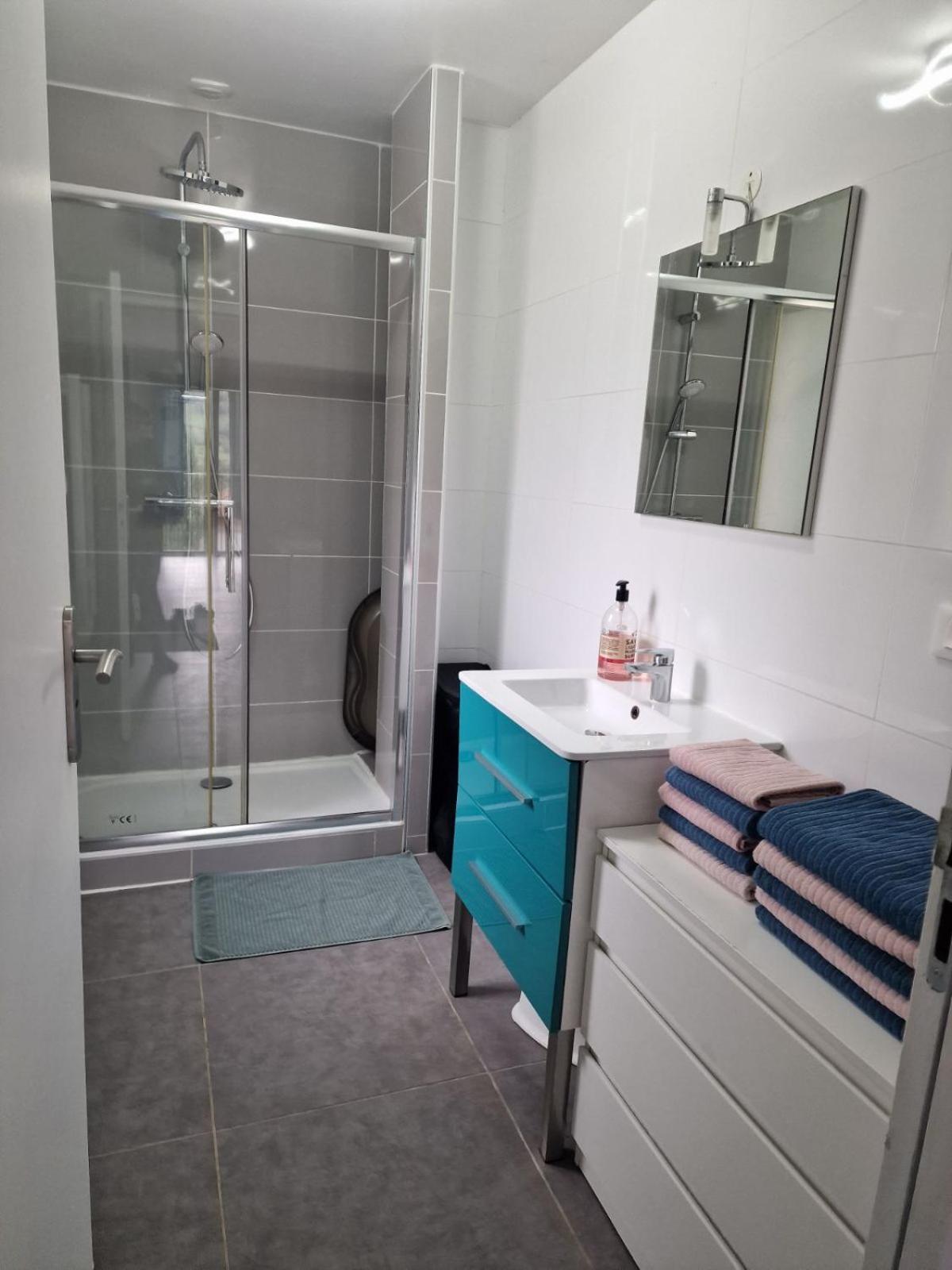 Appartement Rez De Jardin Saint-Martin-dʼUriage Esterno foto