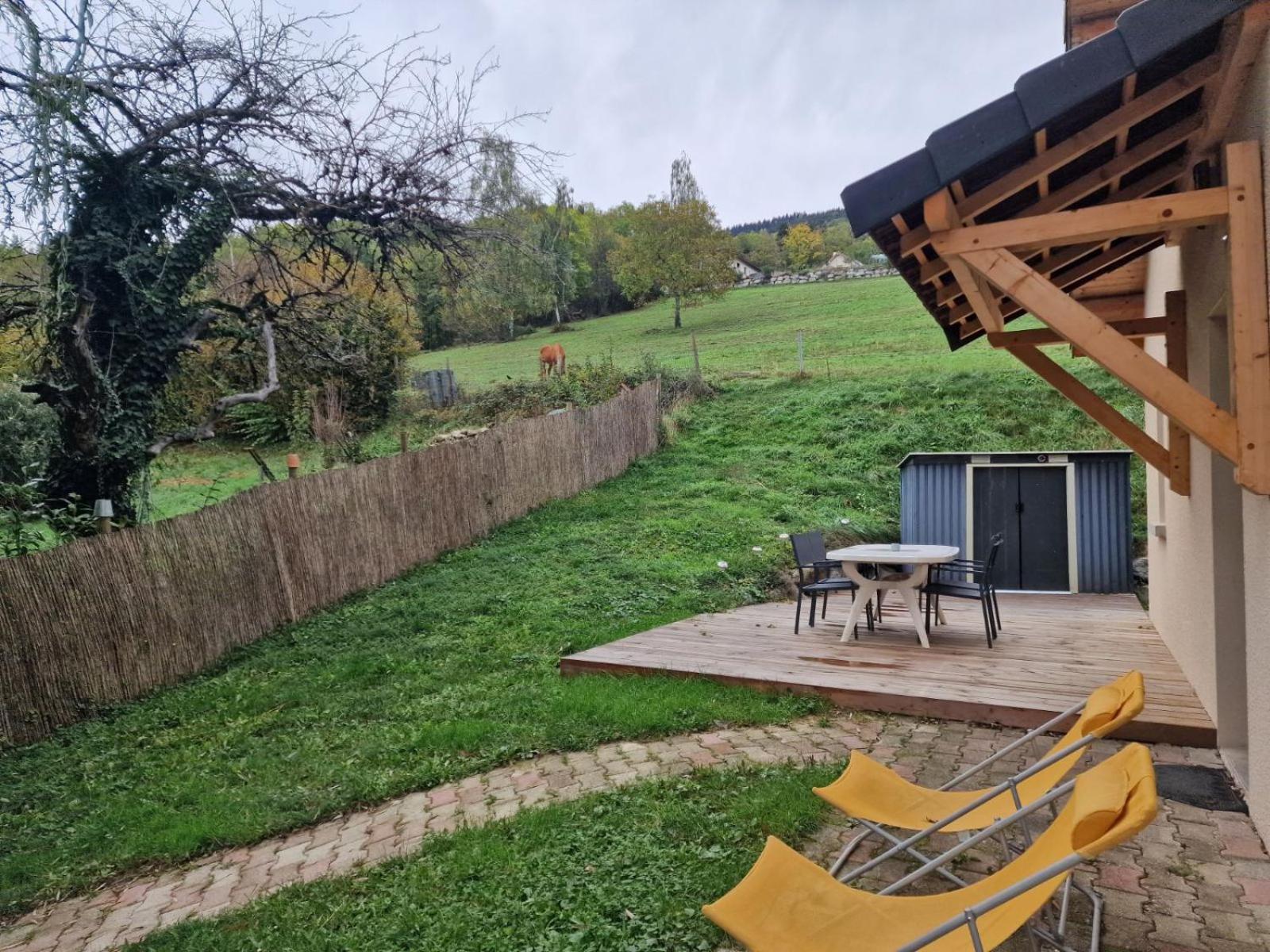 Appartement Rez De Jardin Saint-Martin-dʼUriage Esterno foto